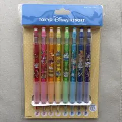 ディズニー カラーシャープペンシル 8本入り 0.7mm