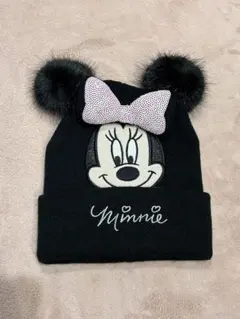 ミニー キャラクター ニット帽子