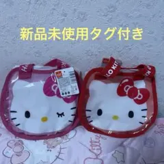 ハローキティ ビニールバッグ２種セット　新品未使用タグ付き
