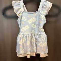petit main フラワープリント水着