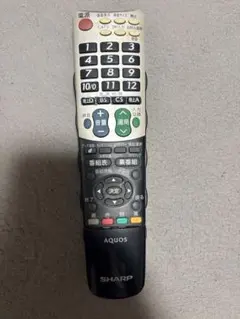 SHARP AQUOS テレビ用リモコン 本体のサムネイル