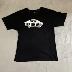VANS オフ・ザ・ウォール Tシャツ XL ブラック/ホワイト