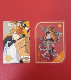 宇佐美リト にじさんじ8周年 メタルカード 特典クリアカード