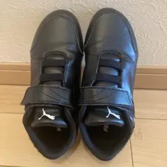 PUMA 키즈 스니커즈 블랙 20cm
