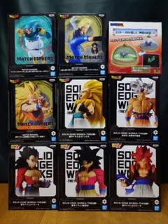 ドラゴンボール フィギュア 雑貨 まとめ売り 9点セット 未開封