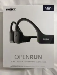 SHOKZ OPENRUN Mini 骨伝導イヤホン 黒