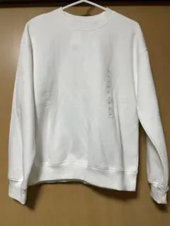 スウェットプルオーバー　オフホワイト