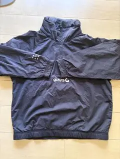 gravis 黒 ナイロンジャケット L フード付き