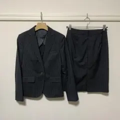 THE SUIT COMPANY ストライプスカートセットアップ