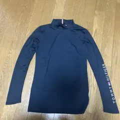 TOMMY HILFIGER ゴルフ用長袖シャツ S ネイビー