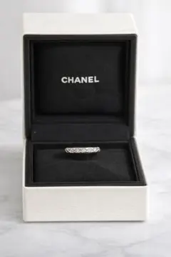 美品】CHANEL シャネル ココクラッシュ指輪 Pt950 10号ダイヤ付き 