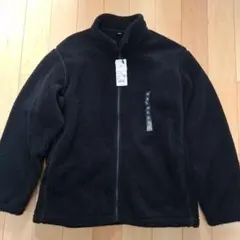 新品 UNIQLO ユニクロ ボアフリースジャケット ブラック