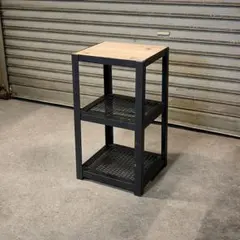 アイアン家具　3段ラック　未塗装　試作品