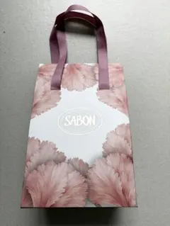 SABON サボン ショップ袋 紙袋 ショッパー 花柄