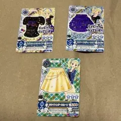 アイカツカード　ロリゴシック　他3枚セット