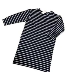 新品 UNIQLO ユニクロ ボーダーワンピース チュニック Mサイズ