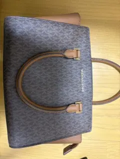 MICHAEL KORS ハンドバッグ ダークブルー/ブラウン
