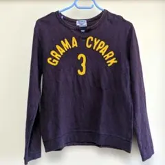 古着風 ロンT レディース Mサイズ 紫