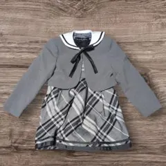 【美品】ヒロミチナカノ 120 フォーマル 女の子 卒園式 入学式 ワンピース