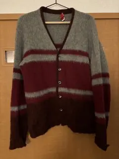 60sモヘアカーディガン XL カードコバーン　ヴィンテージ