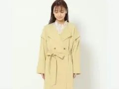 ♡即購入ok♡mysty woman♡2way♡オーバーコート♡ジレ♡美品♡