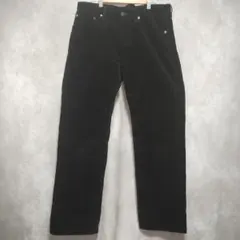 リーバイス 533 ブラックコーデュロイ W33 L32　ウエスト約82cm