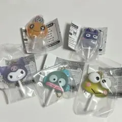 カラフルキャンディチャーム5点セット たまごっち サンリオキャラクターズ