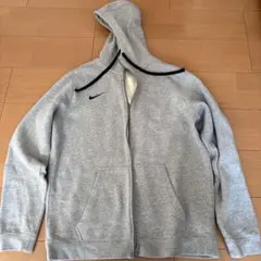 Nike グレー ジップアップパーカー Lサイズ 美品 即日発送