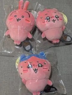 ちいかわ うさぎ ハチワレ すっごく辛いんだッマスコット ぬいぐるみ 3種セット