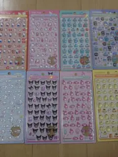 正規品　ボンボンドロップシール　サンリオmini　8種コンプリート