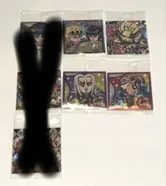 ジョジョの奇妙な冒険 ホログラムステッカー 4枚セット(個売り可能)