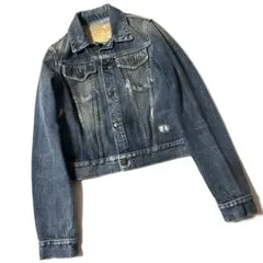 【美品】ディースクエアード　デニムジャケット　Gジャン　ダメージ加工　イタリア製