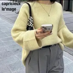 CAPRICIEUX LE'MAGE ラクーンウールショートプルオーバー - メルカリ