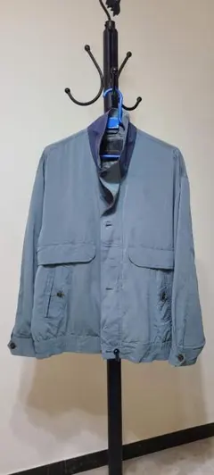 GIANNI VALENTINO ジャンニバレンチノ ブルゾン L ブルーのサムネイル