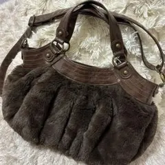 fairygrunge ファー ショルダーバック 森ガール y2k 平成ギャル