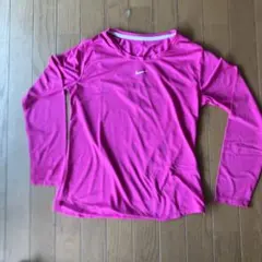 Nike DRI-FIT ピンク 長袖 Tシャツ