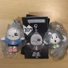 UNDERTALE つまんでつなげてマスコット サンズ、テミー 2個セット