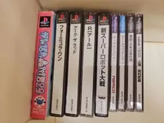PSソフト9本 スペースグリフォン 新スーパーロボット大戦 金田一 他