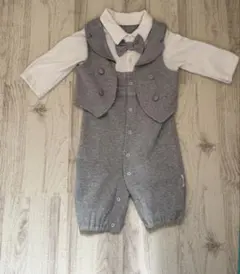 タキシード風ロンパース　70cm