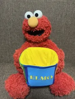 USJ ユニバ　セサミストリート　エルモ　ぬいぐるみ　小物入れ