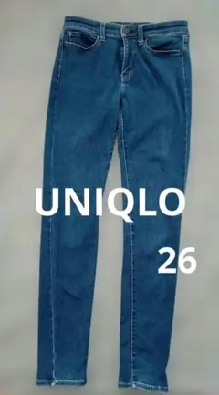 ユニクロ　スキニージーンズ　26