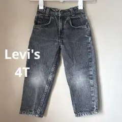 Little Levi's リトルリーバイス　4T ブラック　黒タブのサムネイル