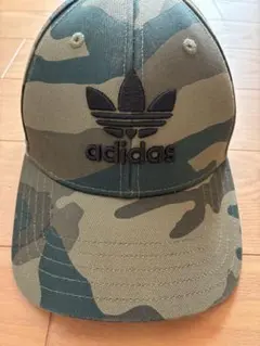 adidas 迷彩柄 ベースボールキャップ One Size