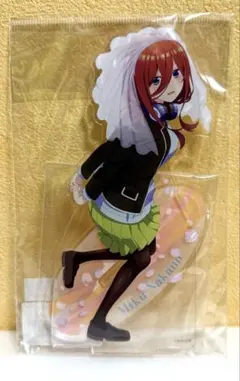 五等分の花嫁　中野三玖　アクリルスタンド　デザイン18 ライセンスエージェント
