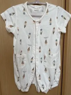 半袖ロンパース