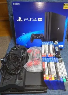 PS4 Pro ソフト+周辺機器まとめ売り