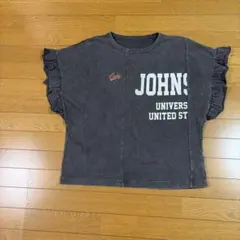 cubesugarTシャツ フリル袖 チャコールグレー Mのサムネイル