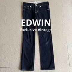 EDWIN Exclusive Vintage ダークブルー デニム