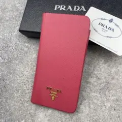 【極美品】PRADA　プラダ　サフィアーノ　iPhone 7/8+ ケース