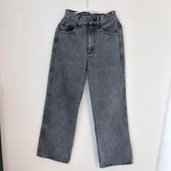 WEGO ストレートデニムパンツ グレー Sのサムネイル